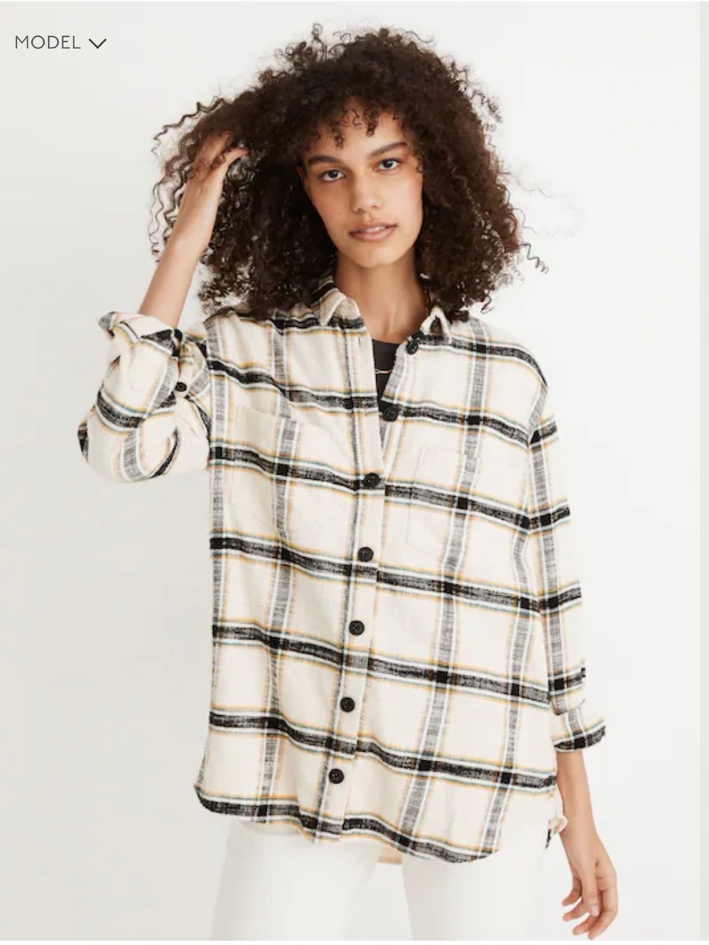 Madewell Oversized Ex-Boyfriend Shirt